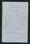 1862-09-08 Jeremiah Freese recommends William W. Freese for appointment as lieutenant by Jeremiah Freese