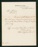 1862-11-12 Special Order 342 honorably discharging Lieutenant I. Ireland for disability by Adjutant General