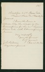 1862-11-29 Colonel Jerrard acknowledges receipt of commissions by Simon G. Jerrard