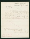 1863-08-11 Special Order 196 dismissing Lieutenants Jasper Hutchings and George Anson to enable them to accept promotions by War Department