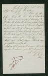 1863-09-21 J. L. True inquires about re-enlisting in a new cavalry regiment by J. L. true