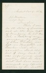 1863-10-03  Captain T.W. Whitehouse inquires if Eben Whitney is dead