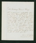 1864-01 Captain George Bolton recommends Cyrus Penney for commission by George Bolton