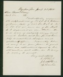 1864-01-25 John H. Rice, Hannibal Hamlin, and others recommend appointment of Lieutenant Colonel O.S. Putnam by John H. Rice and Hannibal Hamlin