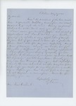 1861-05-27 George P. Sewall recommends Samuel W. Hoskins for commission by George P. Sewall