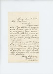 1861-06-18 Dr. McRuer writes to Governor Washburn about the poor health of Captain Burton by Daniel McRuer