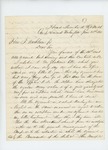 1861-06-28  Colonel Jameson writes to Governor Washburn regarding complaints within the regiment