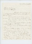 Undated (circa 1863) - Testimony relating to case of Charles Luce and Charles Seavey