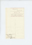 1861-08-23  S.B. Morrison acknowledges receipt of Governor Washburn's letter