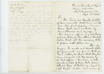 1861-09-02 Samuel W. Hoskins writes about lack of muster-in rolls for recruits after July 1, 1861 by Samuel W. Hoskins