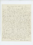 1861-09-19 Levi Emerson reports on poor behavior of officers and requests transfer to cavalry by Levi Emerson