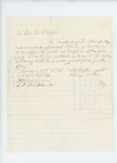 1861-10-21  W.P. Wingate and others recommend Daniel White for Captain