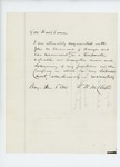 1861-12-06 W. H. McGillis (McCrillis?) recommends J. M. Sherwood for appointment by W. H. McGillis