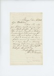 1861-12-10 W. J. Currier requests a pass to the 2nd Regiment by W. J. Currier