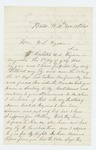 1861-12-17 Charles Luce protests working without pay and removal of his team by Charles Luce