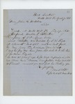 1862-03-07  Captain Daniel White submits clothing account of the late Harlen P. Atherton