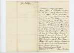 1862-05-23 John Bridges writes to Governor Washburn asking about a lieutenancy for his son Charles by John Bridges