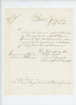 1863-07-01  Lieutenant Lewis P. Mudgett reports he is on detached service with the 3rd Regiment US Volunteers