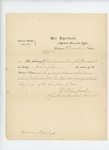 1862-11-10  Special Order 337 regarding dismissal of Lieutenant J.B. Forbes for absence without leave