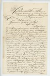 1862-08-07  Private George Holt requests a commission from Governor Washburn