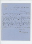 1864-02-12  Mr. Woodbury writes in favor of Kennedy Stewart's request