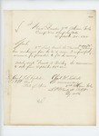 1862-09-25  Colonel Charles Roberts recommends orderly sergeant Frank S. Trickey for commission