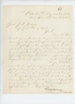 1863-03-13  Colonel George Varney requests appointment of a surgeon