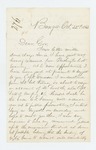 1862-10-22 Colonel Charles Roberts writes to Governor Washburn regarding promotions by Charles W. Roberts