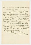 1861-04-23   D.L. Milliken recommends William Heath for lieutenant