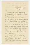1861-05-01  W.S. Heath requests a copy of Army Regulations