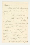 1861-05-13  Briscoe G. Baldwin recommends Edwin Burt for a promotion