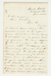 1861-06-12 Colonel Howard writes General Washburn of the poor quality of uniforms by Oliver Otis Howard