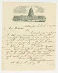 1861-06-13  Lieutenant Nathaniel Hanscom requests a copy of his commission