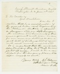 1861-06-15  Gideon S. Palmer requests a position as surgeon