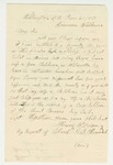 1861-06-21 Henry W. Barney requests information about his bounty payment by Henry W. Barney