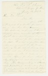 1861-07-12   Oliver Otis Howard regarding recommendation of Mr. Blodgett