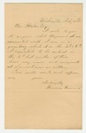 1861-07-31 Hiram Kincaid inquires which regiment he is enlisted in by Hiram Kincaid