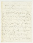 1861-08-01  Elisha B. Arable seeks the enlistment certificate of brother-in-law William C. Howard