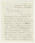 1861-09-09  Brigadier General Howard writes Governor Washburn