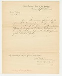 1861-09-11  Special Order 50 honorably discharging Captain Elbridge G. Savage from service