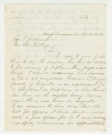 1861-09-20  Colonel Henry Staples writes that his company elected Lieutenant Savage as Captain but Colonel Staples does not think him competent