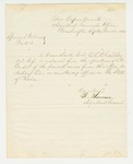 1861-09-24  Special Order 258 relieving Brevet Lieutenant Colonel Chandler from operation of Special Order 255