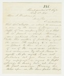 1861-10-04  Lieutenant Jefferson Savage of Company F protests against Morgan as Captain