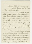 1861-10-29   J. Bigelow requests a promotion to Captain