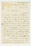 1861-11-12  Reverend H.C. Leonard writes Governor Washburn about discharge of three officers