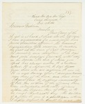 1861-11-12  Colonel Staples writes Governor Washburn about recommended commissions