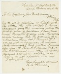 1861-12-08 H.C. Thomas requests a position as lieutenant by H. C. Thomas