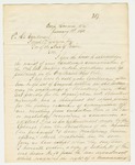 1862-01-01 Colonel Staples writes Governor Washburn regarding promotions by Henry G. Staples