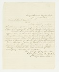 1862-01-02 William Watson of Company D requests to have lieutenants appointed by William H. Watson