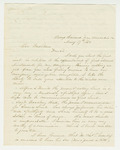 1862-01-17  Captain Watson of Company D writes Governor Washburn about commissions